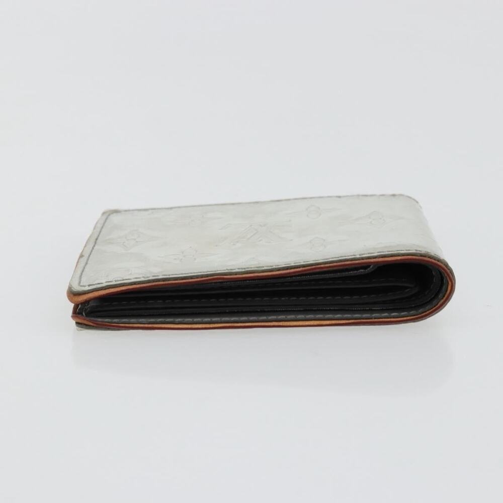 Louis Vuitton Mirror Portefeuille Slender Bifold Wallet Silver - Picture 11 of 16